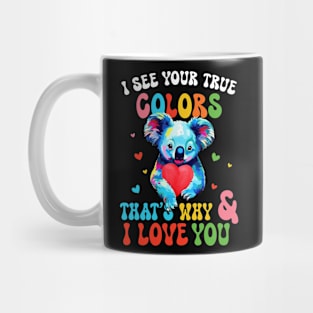 Cute Koala Bear Autism Awareness Autism Awareness Day Mug